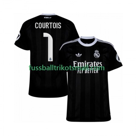 Fußballtrikots Real Madrid Thibaut Courtois 1 Torwart 2025-2026 Kurzarm 3rd trikot kaufen